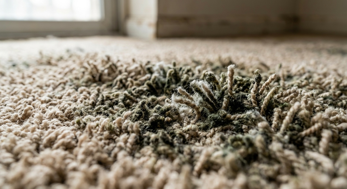 Carpet mold removal