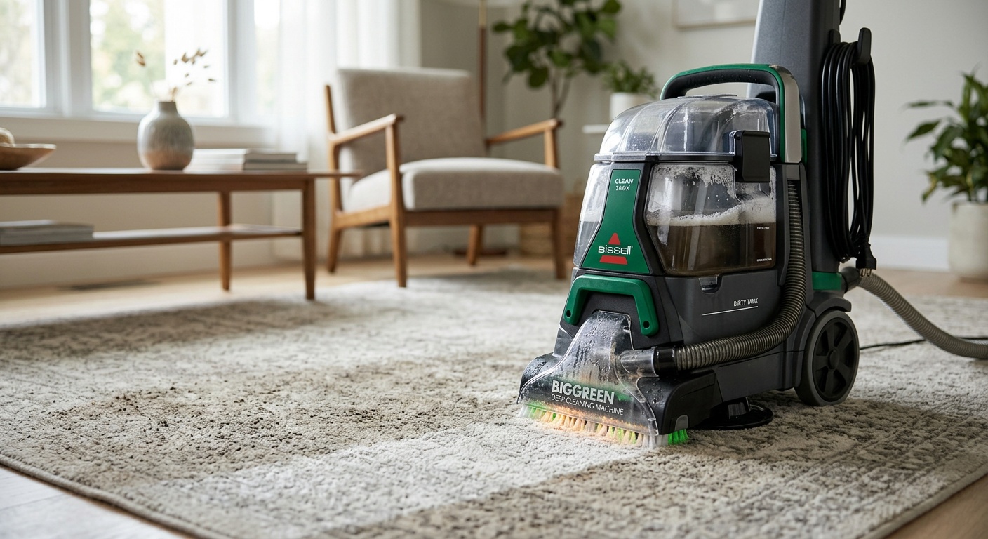 Steam cleaned carpet fresh air